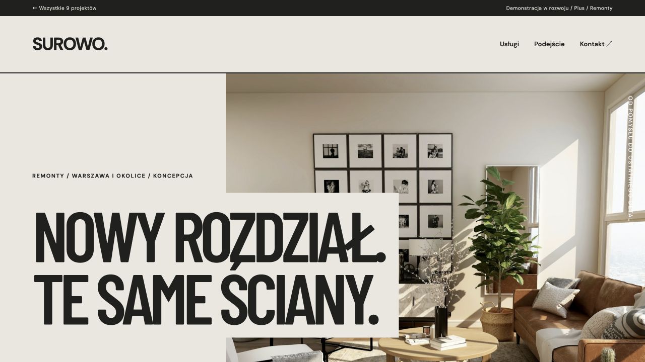 Podgląd SUROWO