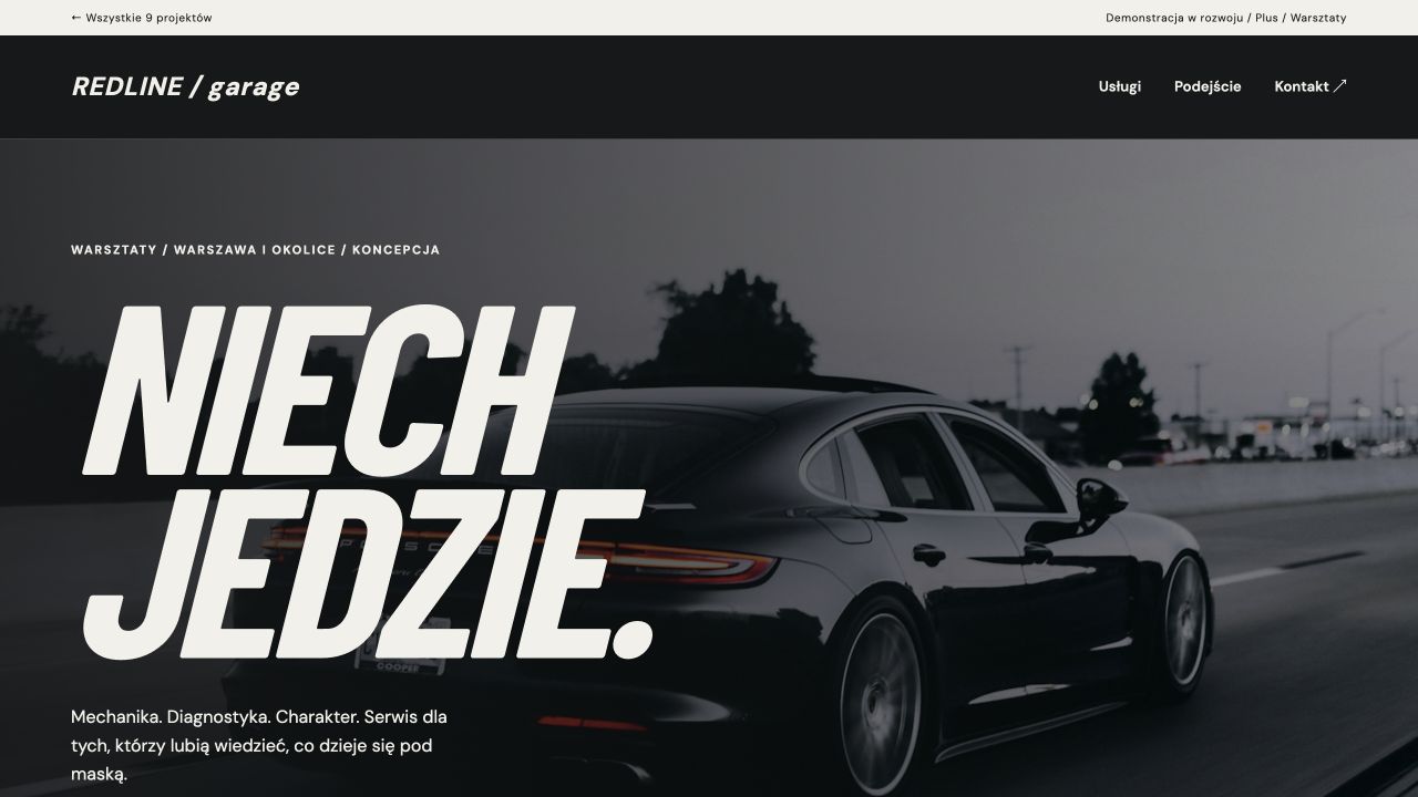 Podgląd REDLINE